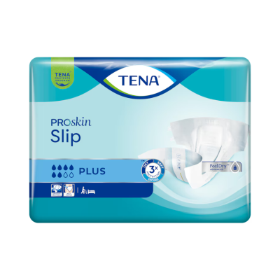 6788174 TENA ProSkin Slip Plus S Fralda Mulher Descartável Incontinência Severa 30 Uni.