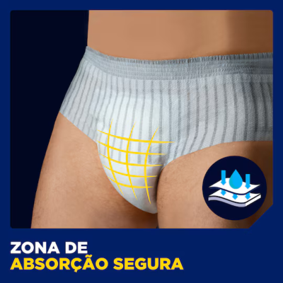 TENA Men Premium Fit Nível 4 L/XL Cuecas Masculinas 10 Uni.| Farmácia d'Arrábida