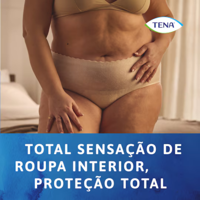 TENA Silhouette Creme Plus L Cueca Cintura Alta Incontinência 8 Unidades | Farmácia d'Arrábida