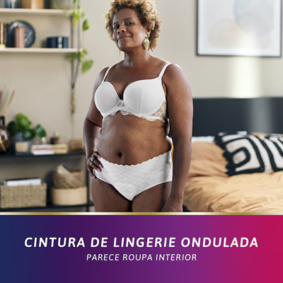 TENA Silhouette Blanc Cueca Cintura Baixa Mulher Normal Tam. M 12 Unid. | Farmácia d'Arrábida