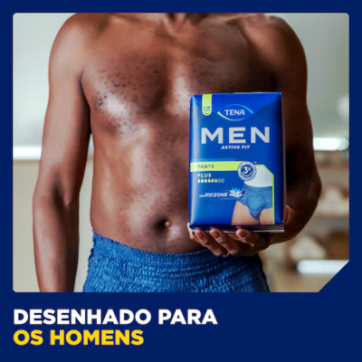TENA Men Active Fit Cuecas Plus Homem M 9 Uni. | Farmácia d'Arrábida