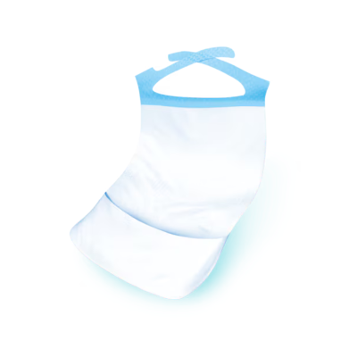 TENA Bibs Babetes Descartáveis Adulto L 150 Uni.| Farmácia d'Arrábida