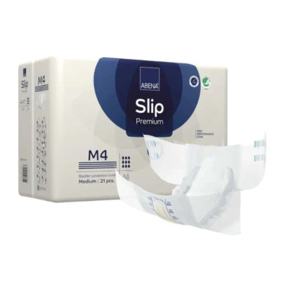 7268326 Abena Slip Premium M4 Fraldas Incontinência Grave 21 Unidades