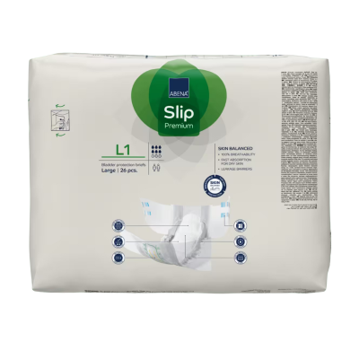 Abena Slip Premium L1 Fraldas Incontinência Moderada 26 Unidades | Farmácia d'Arrábida