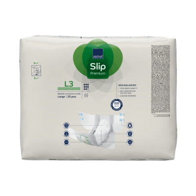 Abena Slip Premium L3 Fraldas Incontinência Grave 20 Uni. | Farmácia d'Arrábida