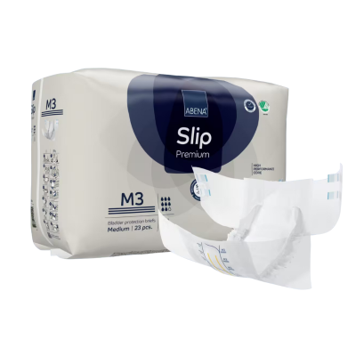 7268318 Abena Slip Premium M3 Fraldas Incontinência Grave 23 Unidades