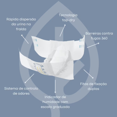 Abena Slip Premium M3 Fraldas Incontinência Grave 23 Uni.| Farmácia d'Arrábida