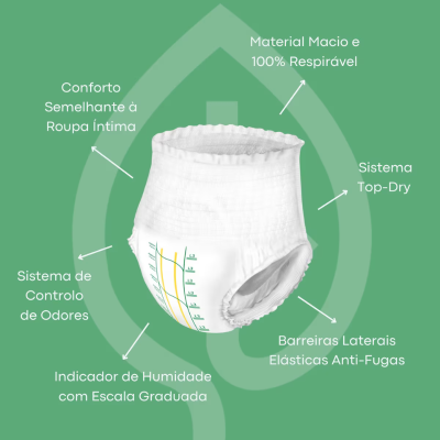 Abena Pants Premium L3 Fralda Cueca Incontinência 15 Uni. | Farmácia d'Arrábida