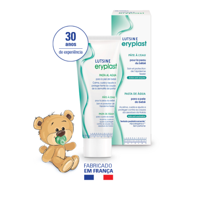 Lutsine Eryplast Pasta de Água Bebé Antivermelhidão 75g | Farmácia d'Arrábida