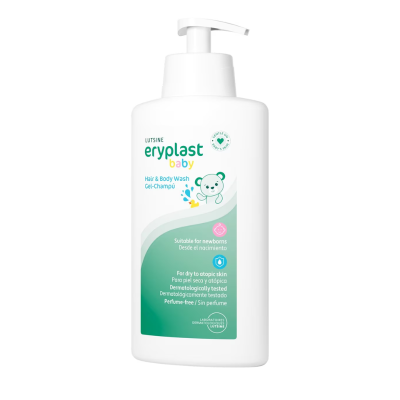 Lutsine Eryplast Baby Gel Banho e Champô Pele Sensível e Atópica Bebés 500ml