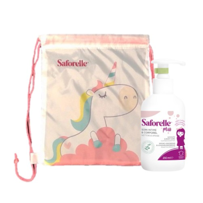 Saforelle Miss Higiene Íntima 250ml + Bolsa Unicórnio | Farmácia d'Arrábida
