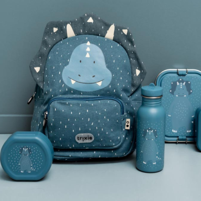 TRIXIE 3 Caixas de Lanche Infantis com Clip Mr. Triceratops | Farmácia d'Arrábida