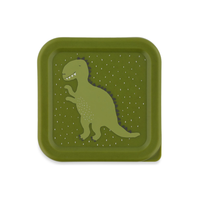 TRIXIE 3 Caixas de Lanche Infantis Empilháveis com Clip Mr. Dino | Farmácia d'Arrábida