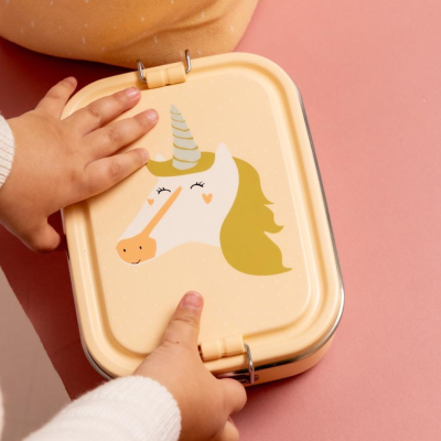 TRIXIE Lancheira Metálica Grande Mrs. Unicorn | Farmácia d'Arrábida