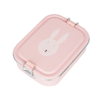 5400858592248 TRIXIE Lancheira Metálica Pequena Mrs. Rabbit Resistente e Segura