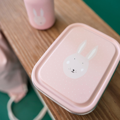 TRIXIE Lancheira Metálica Pequena Mrs. Rabbit Resistente e Segura | Farmácia d'Arrábida