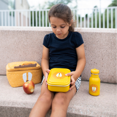 TRIXIE Lancheira Metálica Pequena Mr. Lion Resistente | Farmácia d'Arrábida