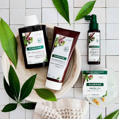 Klorane KeratinCaps 90 Cápsulas – Suplemento Capilar Antiqueda | Farmácia d'Arrábida