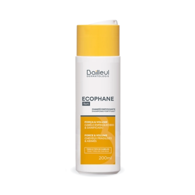 6956938 Ecophane Fort Champô Fortificante 200ml – Volume e Brilho Cabelo Danificado