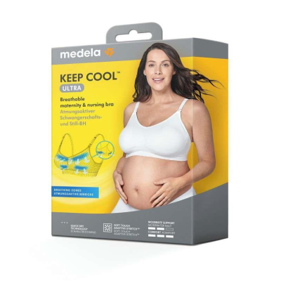 7279703 Medela Soutien Keep Cool Ultra Branco L | Gravidez e Amamentação