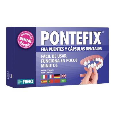 7543157 Pontefix Fixador Provisório de Coroas e Pontes Dentárias – Kit Temporário até 4 Aplicações | Uso em Casa