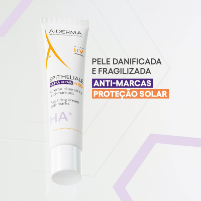 A-Derma EPITHELIALE A.H Creme Reparador SPF50+ 40ml | Farmácia d'Arrábida