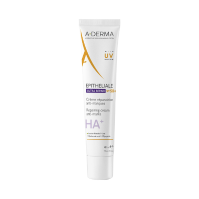 7521609 A-Derma EPITHELIALE A.H Creme Reparador SPF50+ 40ml