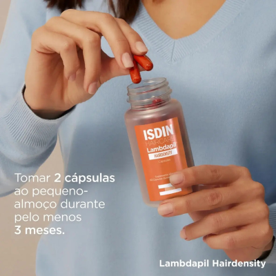 ISDIN Lambdapil Hairdensity 60 Cápsulas | Farmácia d'Arrábida