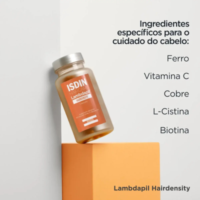 ISDIN Lambdapil Hairdensity 60 Cápsulas | Farmácia d'Arrábida