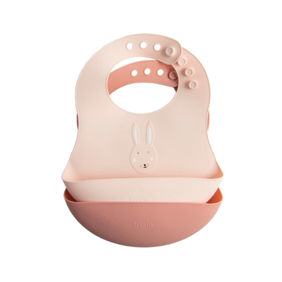 Trixie Pack 2 Babetes Silicone Mrs. Rabbit | Farmácia d'Arrábida