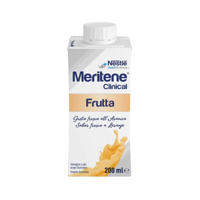 7574418 Nestlé Meritene Clinical Frutta Laranja 200ml | Suplemento Hipercalórico Sem Fibra