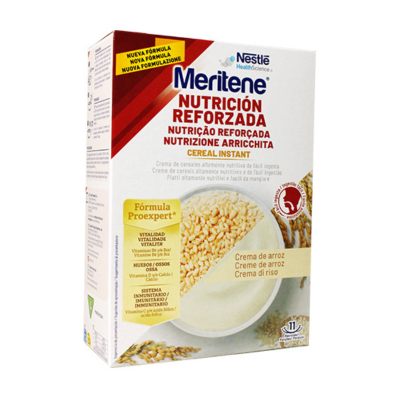 7552653 Nestlé Meritene Creme de Arroz 440g | Nutrição para Adultos com dificuldades de mastigaçã
