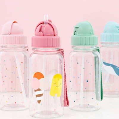 Tutete Garrafa Infantil Plástico Dots Sage 500ml | Farmácia d'Arrábida