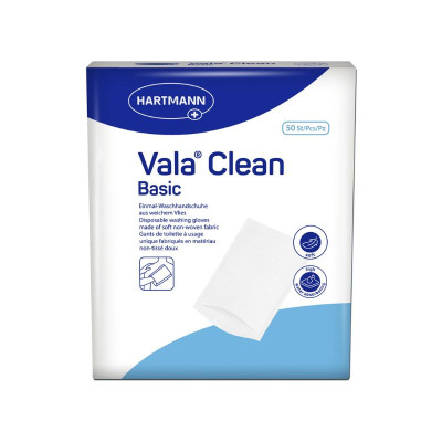 Hartmann Vala Clean Basic | Luvas de Lavagem Descartáveis 50 Unidades