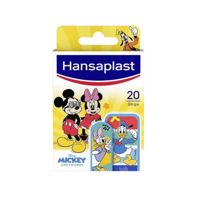 6025981 Hansaplast Pensos Infantis Mickey and Friends x20 | Suaves e Resistentes à Água