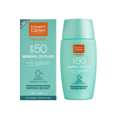 Martiderm SPF 50 Mineral D Fluid 50ml  | Farmácia d'Arrábida