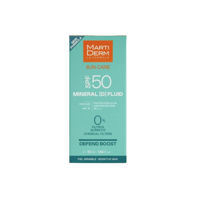 Martiderm SPF 50 Mineral D Fluid 50ml  | Farmácia d'Arrábida