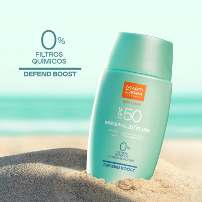Martiderm SPF 50 Mineral D Fluid 50ml  | Farmácia d'Arrábida