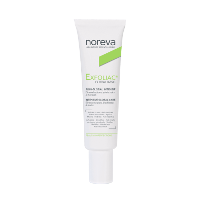 7524470 Noreva Exfoliac Global X-PRO Creme 30ml | Tratamento Global Antiacne e Esfoliação Suave