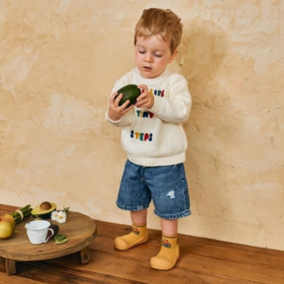 Attipas Bicycle Mustard Tamanho 20 Sapato Barefoot | Farmácia d'Arrábida