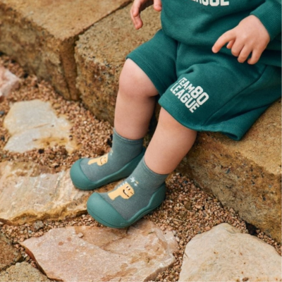 Attipas Dino Green Tamanho 20 Sapato Barefoot | Farmácia d'Arrábida