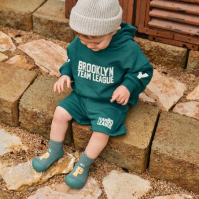 Attipas Dino Green Tamanho 21.5 Sapato Barefoot | Farmácia d'Arrábida