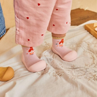 Attipas Fairy Pink Tamanho 21.5 Sapato Barefoot | Farmácia d'Arrábida