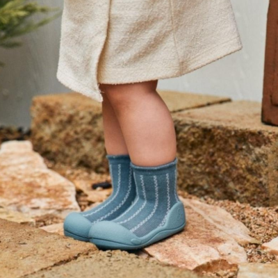 Attipas Piping Blue Tamanho 19 Sapato Barefoot | Farmácia d'Arrábida