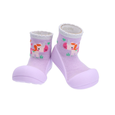 8809770868412 Attipas Unicorn Purple Tamanho 22.5 | Sapato Bebé Primeiros Passos