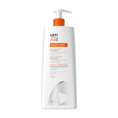 6059667 LETIAT4 Gel de Banho 750ml | Higiene Suave para Pele Atópica