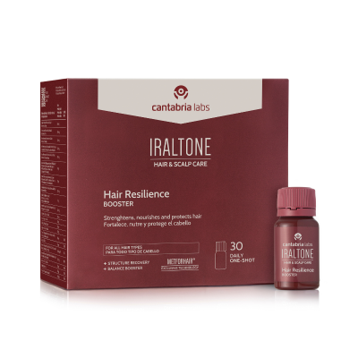 7554345 Iraltone Hair Resilience Booster 30 Frascos | Suplemento para Cabelo Forte, Denso e Resiliente