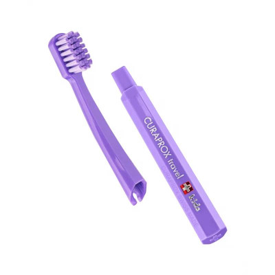 Curaprox Kit de Viagem Kids Roxo 6-12 Anos | Farmácia d'Arrábida