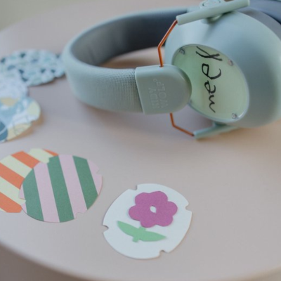 KIDYWOLF Kidynoise Auscultadores Verdes com Cancelamento de Ruido | Farmácia d'Arrábida