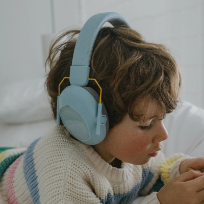 KIDYWOLF Kidynoise Auscultadores Azuis com Cancelamento de Ruido | Farmácia d'Arrábida